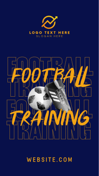 Modern Football Training Facebook Story