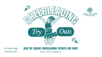 Cheerleading Tryouts Announcement Video Design