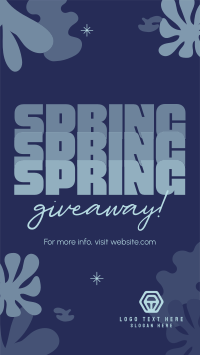 Spring Giveaway Instagram Story