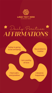 Affirmations To Yourself Facebook Story