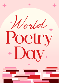 World Poetry Day Flyer