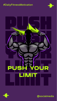 Push Your Limit Fitness Instagram Reel