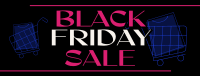 Black Friday Sale Facebook Cover Image Preview