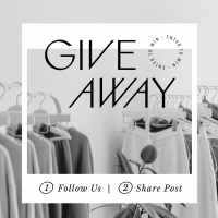 Fashion Style Giveaway Instagram Post
