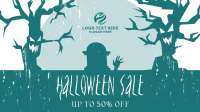 Spooky Trees Sale Facebook Event Cover