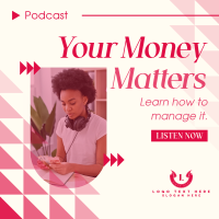 Financial Management Podcast Linkedin Post