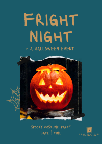 Fright Night Party Poster