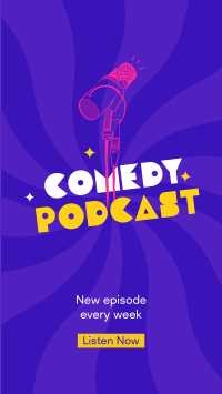 Comedy Podcast Facebook Story