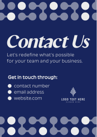 Corporate Connect with Us Flyer Design