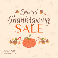 Special Thanksgiving Sale Instagram Post