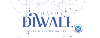 Diwali Festival Celebration Facebook Cover Image Preview