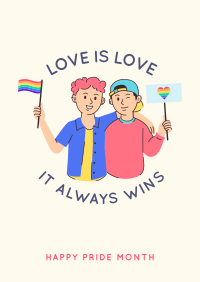 Love is Love Poster