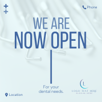 Dental Clinic Opening Instagram Post