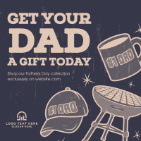 Gift For Dad Instagram Post Design