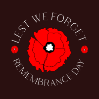 Lest We Forget Instagram Post Design