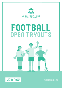 Try Outs are Open Poster