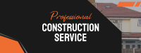 Quality Construction Work Facebook Cover