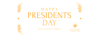 Happy Presidents Day Facebook Cover Image Preview