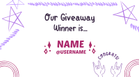 Very Peri Giveaway Winners Facebook Event Cover