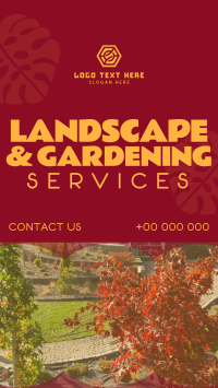 Landscape & Gardening Facebook Story