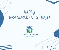 Happy Grandparents' Day Abstract Facebook Post