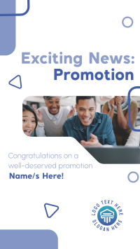 Corporate Promotion Announcement Instagram Story Design