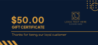 Urban Modern Gift Certificate Image Preview