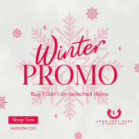 Winter Season Promo Linkedin Post