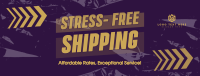 Shipping Delivery Service Facebook Cover