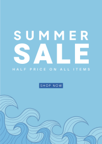 Summer Waves Sale Flyer