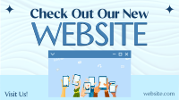 Minimal Website Page Animation
