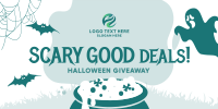 Trick Or Giveaway Twitter Post