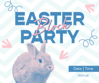 Easter Community Party Facebook Post Design