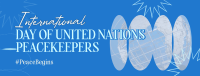 UN Peacekeepers Day Facebook Cover Design