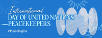 UN Peacekeepers Day Facebook Cover Image Preview