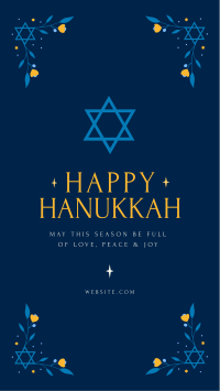 Hanukkah Festival Facebook Story
