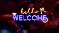 Club Welcome YouTube Video Design