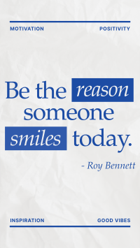 Make Someone Smile Instagram Reel Image Preview