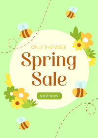 Spring Bee Sale Flyer