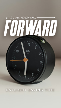 Spring Forward Facebook Story