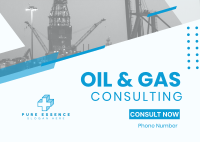 Oil And Gas Sector Postcard example 2