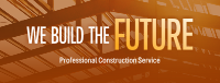 Professional Construction Service Facebook Cover Image Preview