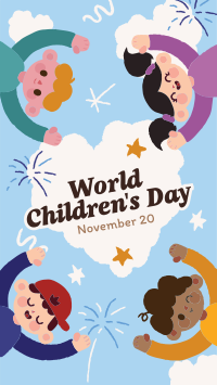 World Children's Day Instagram Story Design