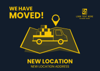 New Location Announcement Postcard