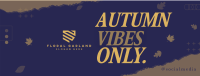 Autumn Vibes Greeting Facebook Cover Image Preview