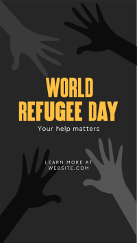 World Refugee Day Instagram Story