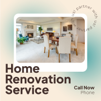 Home Renovation Services Instagram Post