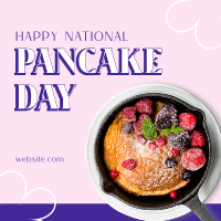 Yummy Pancake Instagram Post Design