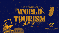 World Tourism Day Greeting Animation