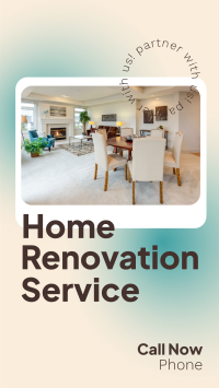 Home Renovation Services Instagram Story